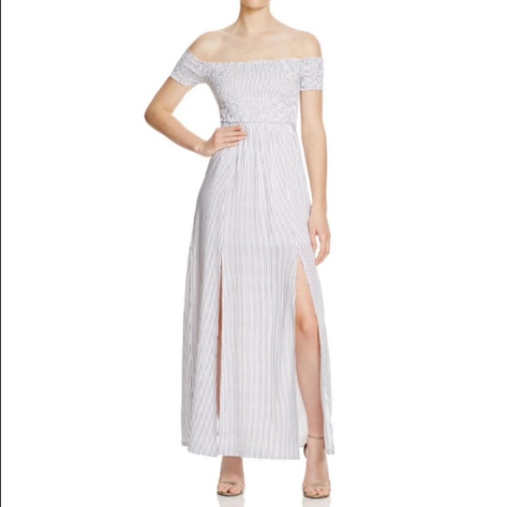 MINKPINK Off Shoulder Maxi